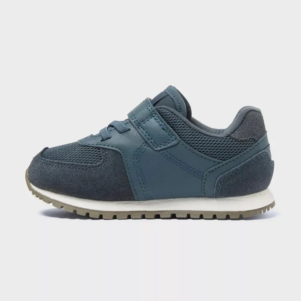 Toddler Boy Samson Retro Sneakers by Cat & Jack Navy Size 11 New With Tags